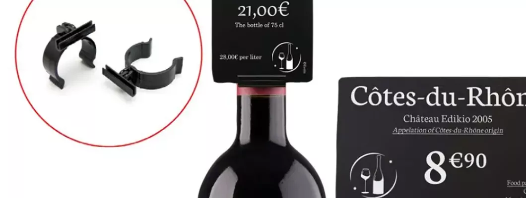Wine Bottle Price Signs and Accessories for Wine and Spirits