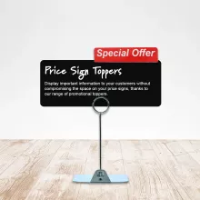 Price Sign Toppers