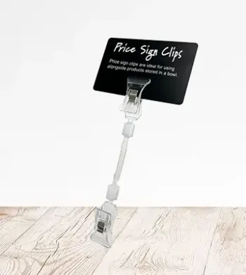 Price Sign Clips