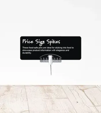 Price Sign Spikes