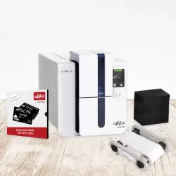 Evolis Edikio Duplex Price Tag Printer Bundle 