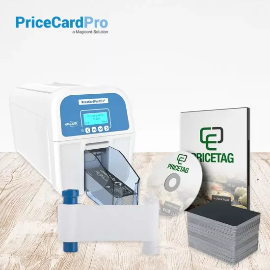 PriceCardPro Flex+ Price Sign Printer Bundle