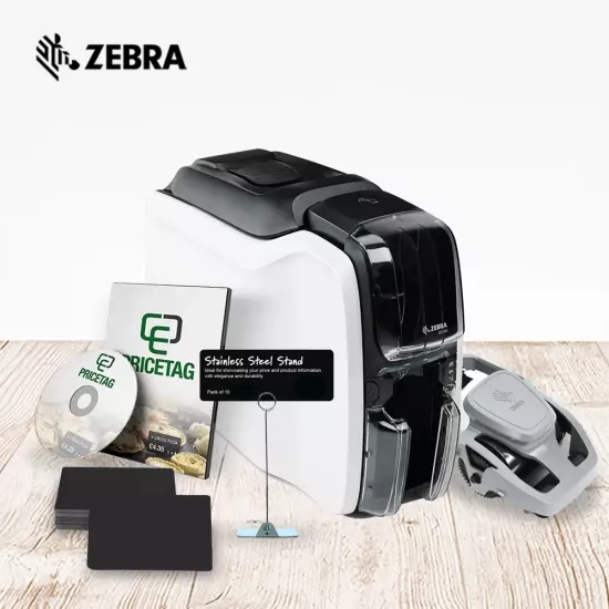 Zebra ZC100 Price Sign Printer Bundle