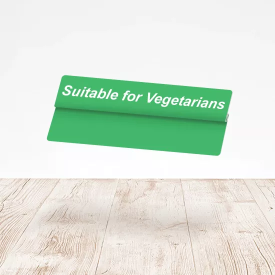 Suitable For Vegetarians Toppers (Pack of 10)