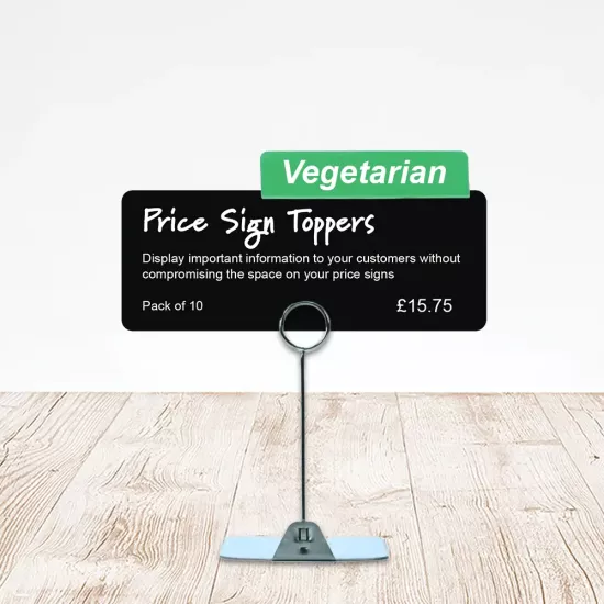Vegetarian Toppers (Pack of 10)
