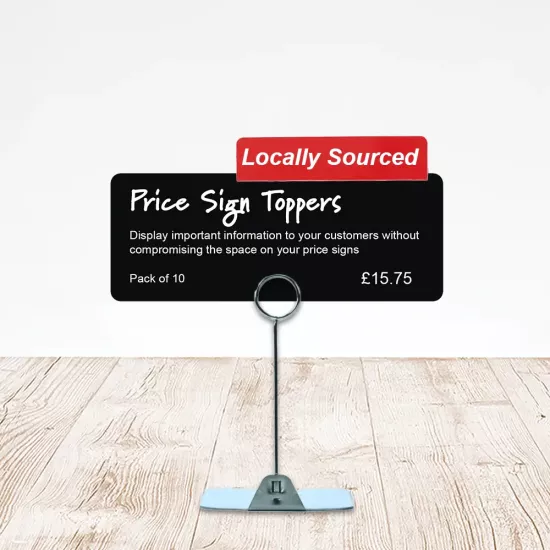 Locally Sourced Toppers (Pack of 10)