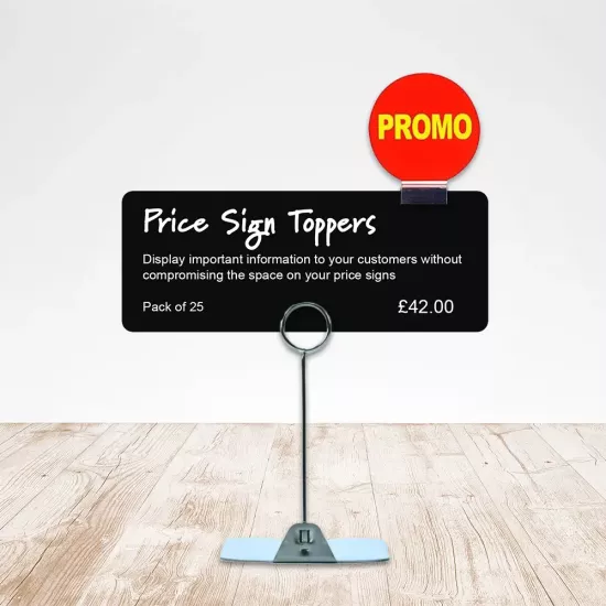 Promo Toppers (Pack of 25)